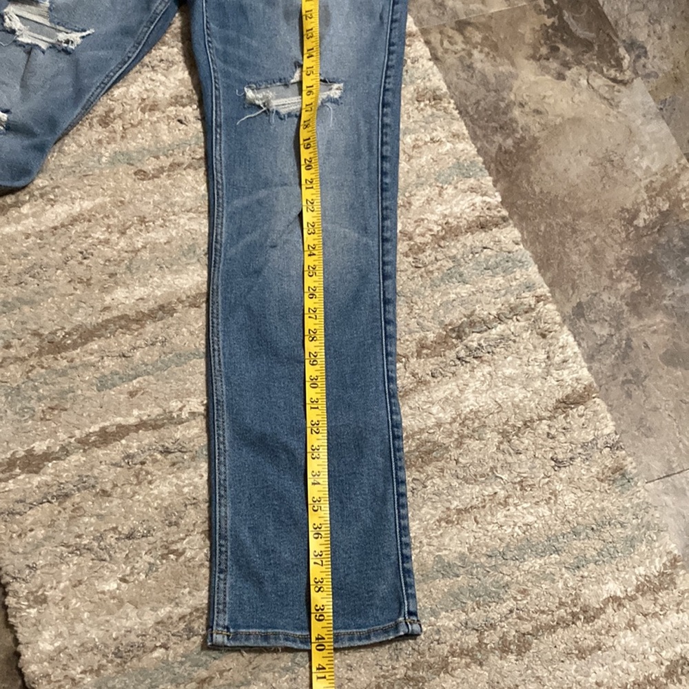Men’s Hollister Jeans (Slim Straight) Distressed - (33x32) - Picture 3 of 8